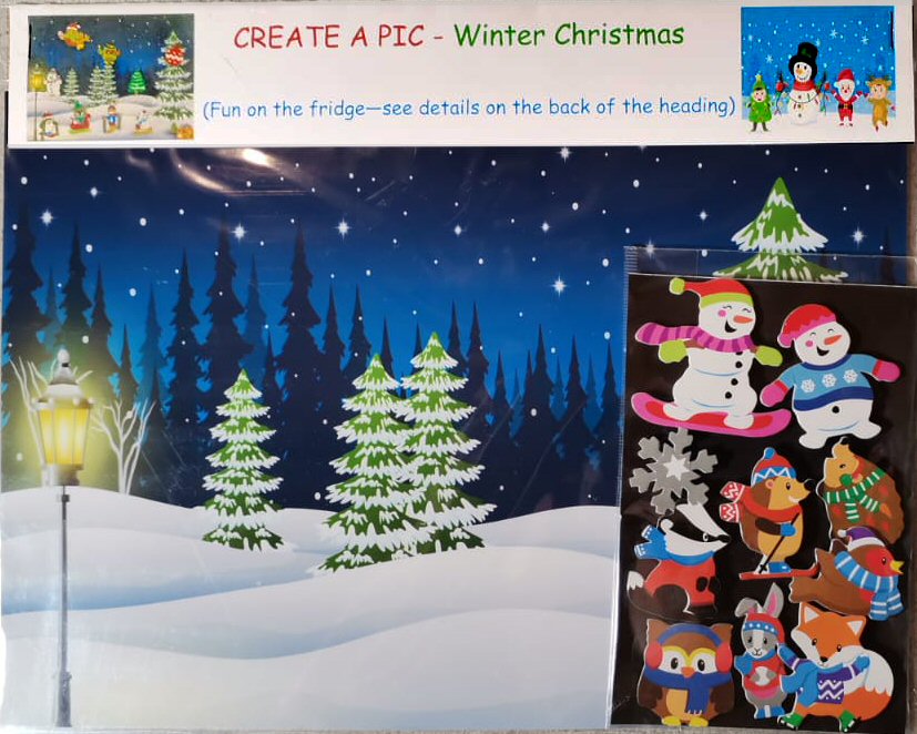 Create-A-Pic Winter Christmas